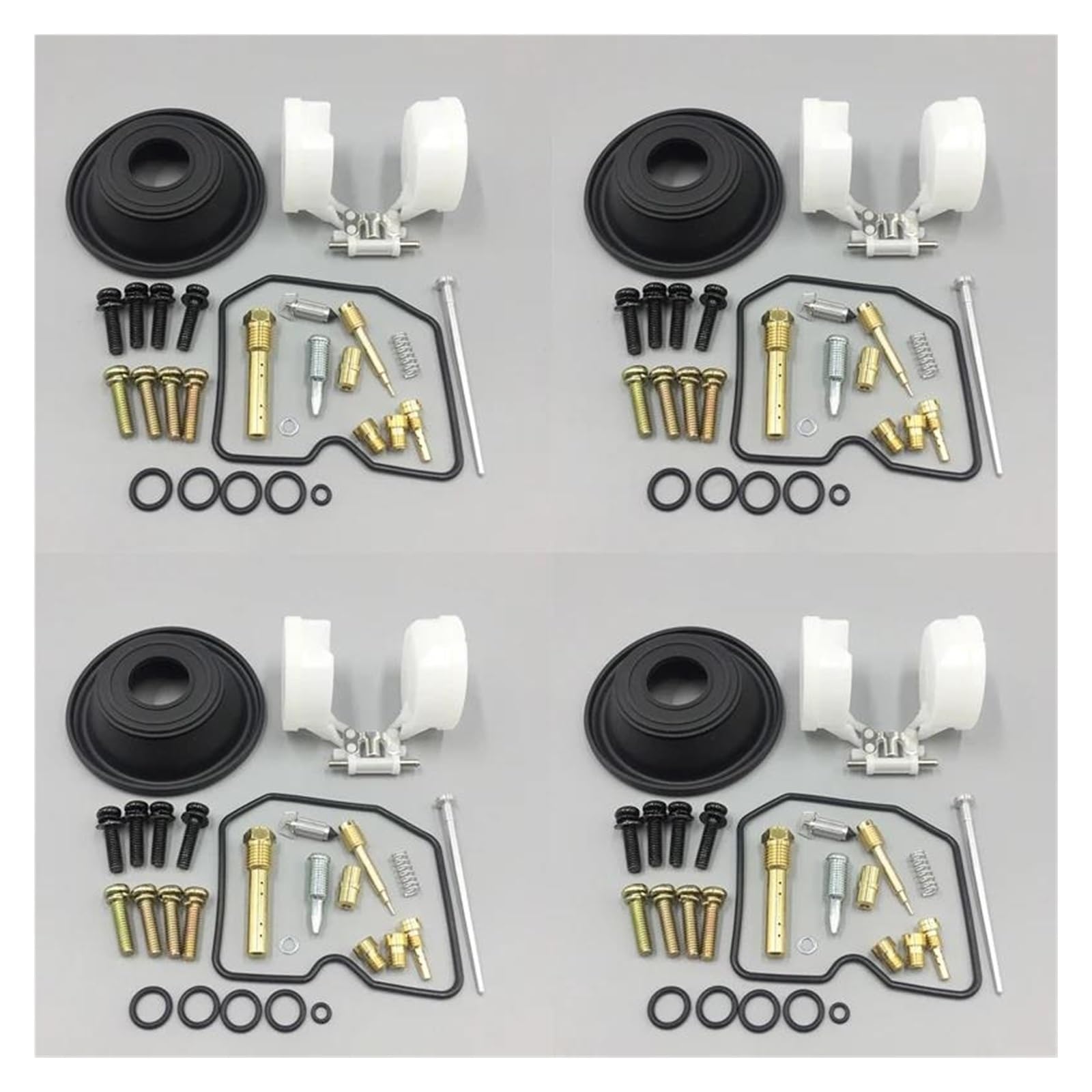 4X Carburetor Repair Kit Float Vacuum Diaphragm for 1997 for Yam&aha FZ400 4YR FZ 400(C)