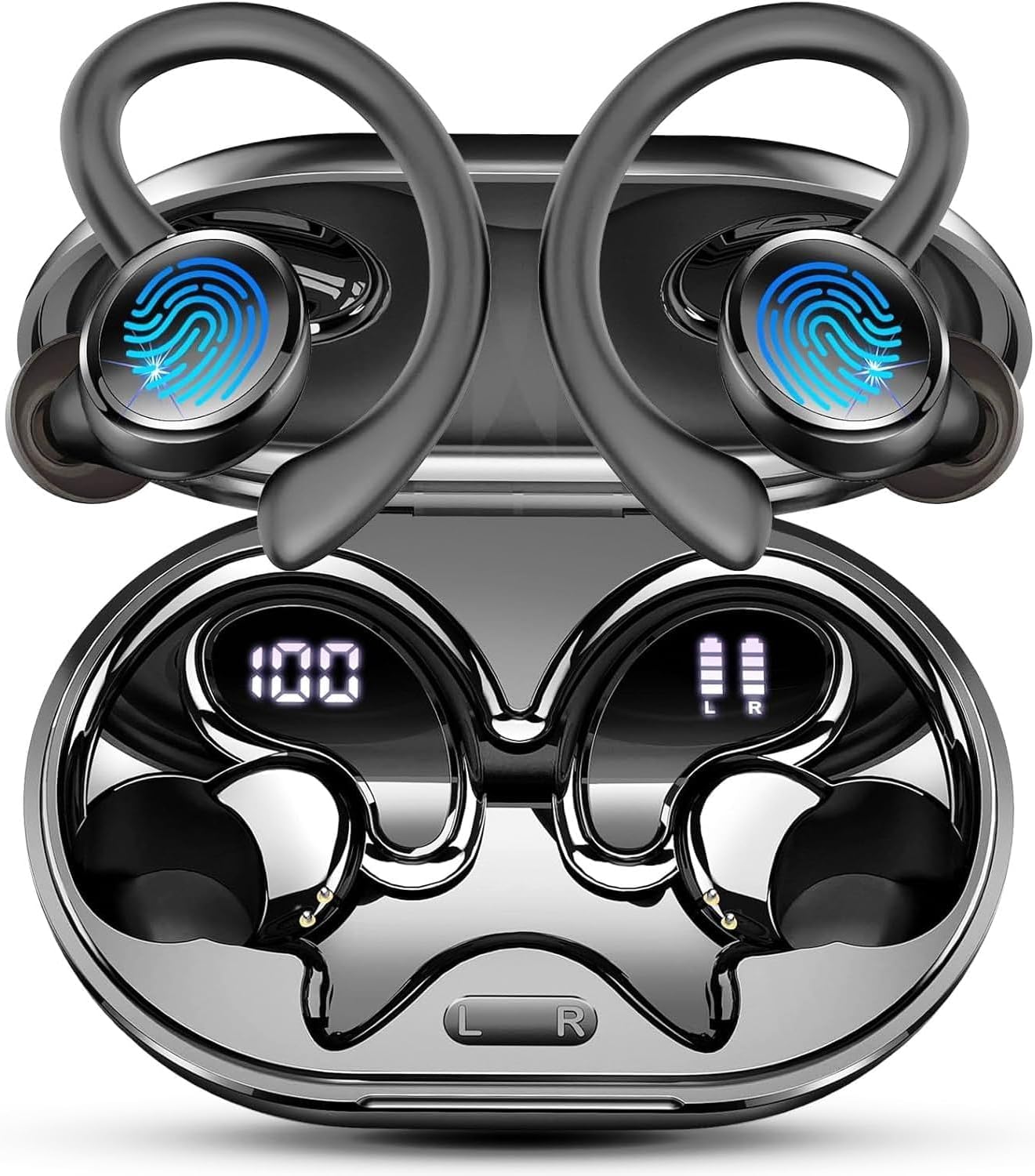 Auriculares Inalámbricos Deportivos 5.4, 2026 Cascos Bluetooth HiFi Estéreo | C…