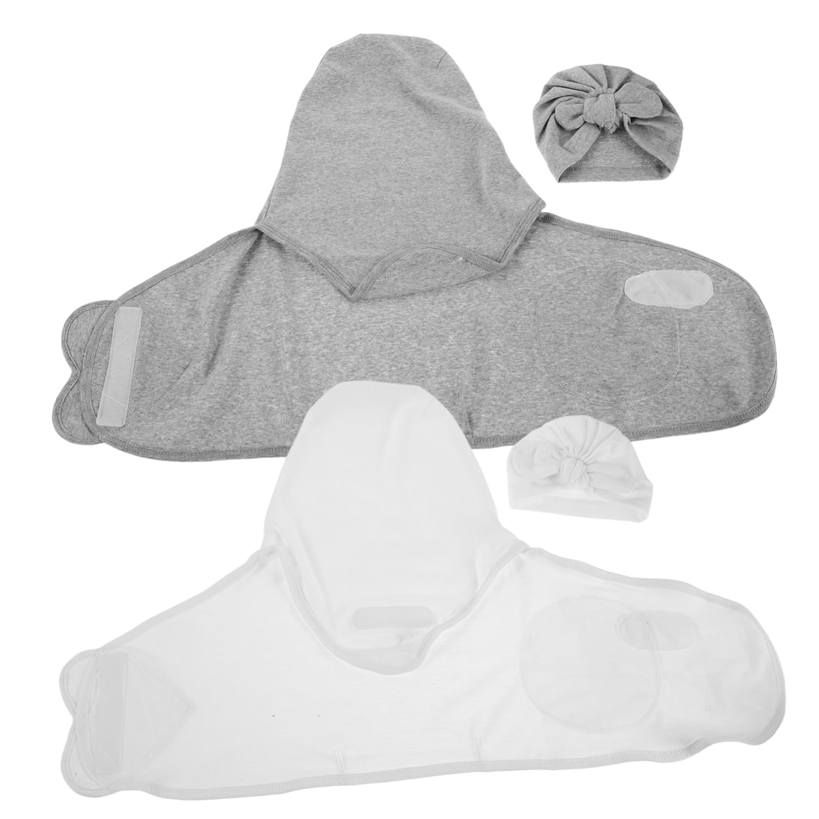 Couverture de swaddle nouveau-né Milisten emmaillotage coton gigoteuse naissance