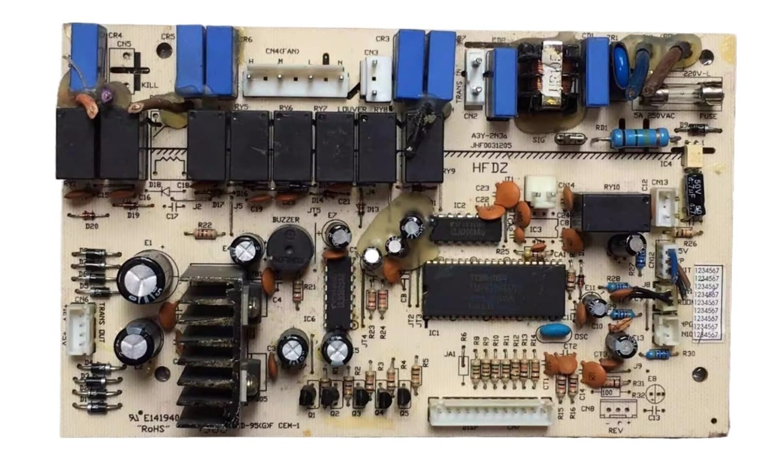 MVIVDUY 1pcs Air Conditioning Accessories Computer Board Control Board A3Y-2N3a JHF0031205