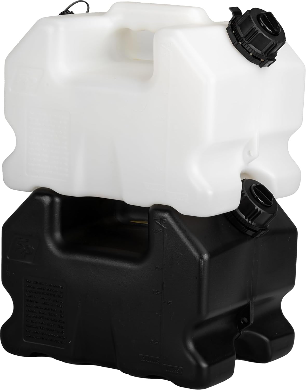 ‎Fire Power FRP-300-01900 2 1/2 Gallon Utility Liquid Container - 12" x 9" x 9", Includes Standard 1" Quick Fill Hose with Cap