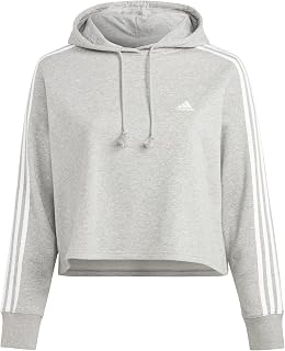 adidas Women's Essentials 3-stripes French Terry (Plus Size) Sweatshirt