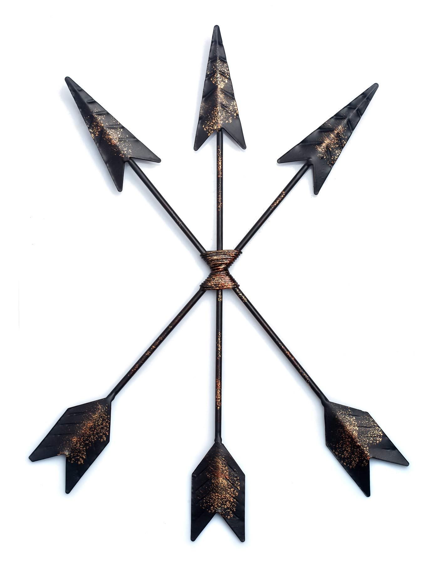 CraftyCrocodile Cast Iron Native American Arrow Wall Decor