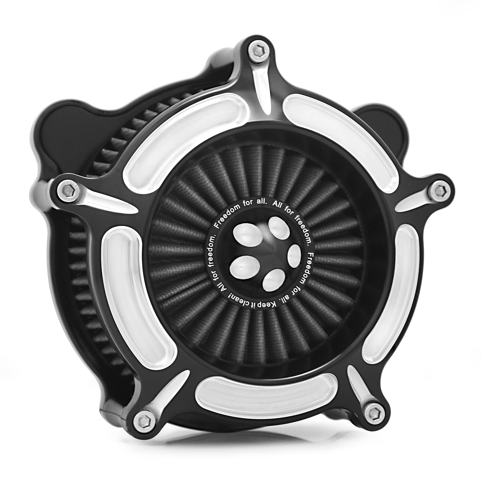 Road glide filtro aria Turbina Spike filtro aria road king Per Harley Touring street Glide 08-16 nero