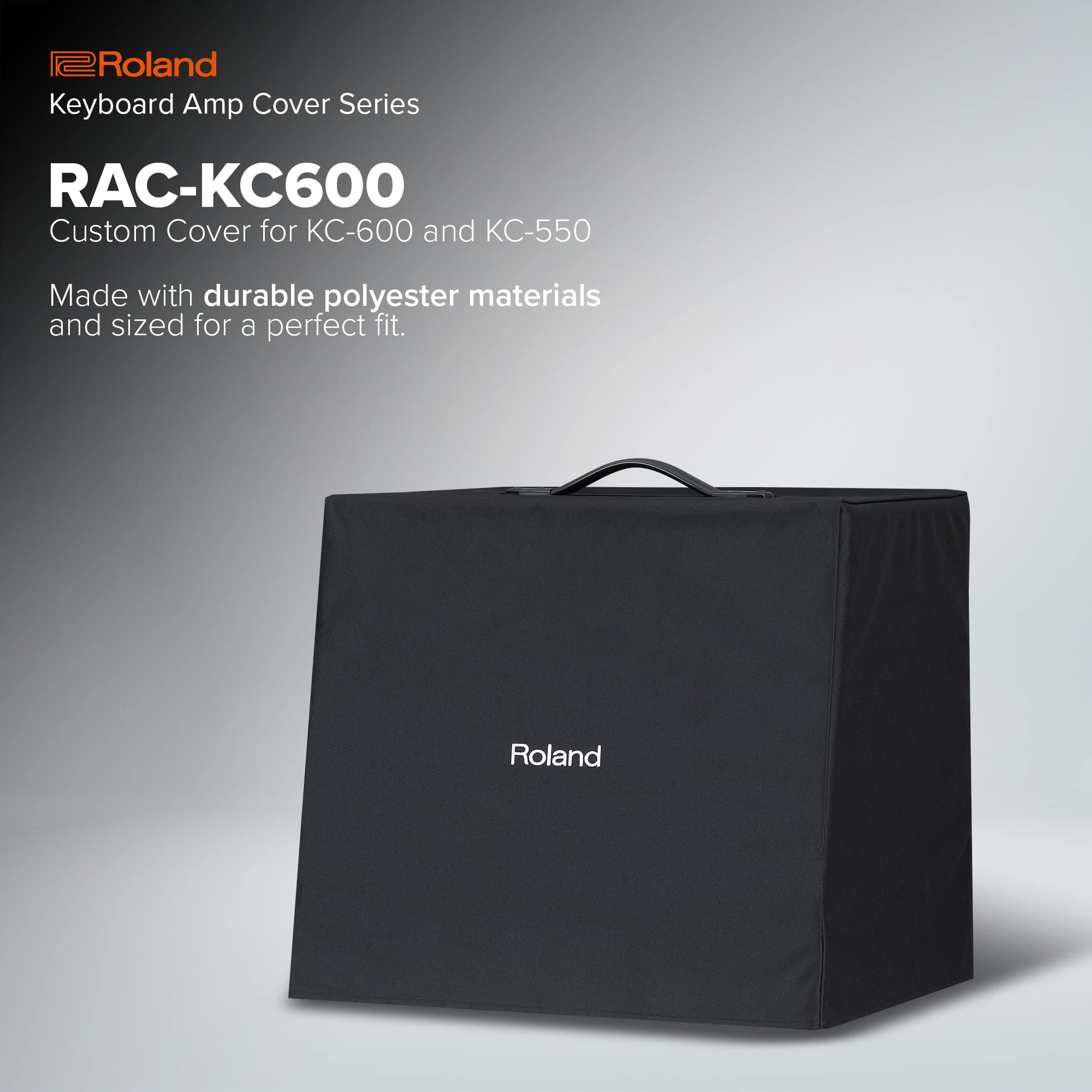 Funda a medida Roland RAC-KC600 para los amplificadores de teclado KC-600 y KC-550 | Consigue que tu amplificador luzca como nunca con esta auténtica funda de amplificador Roland