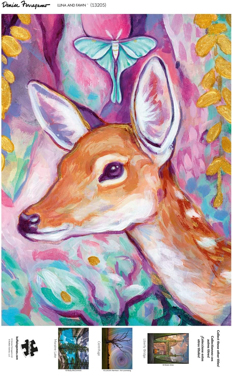 Buffalo Games - Luna and Fawn - 1000 Piece Jigsaw Puzzle for Adults - Challenging Puzzle Perfect for Game Nights - Finished Puzzle Size is 26.75 x 19.75