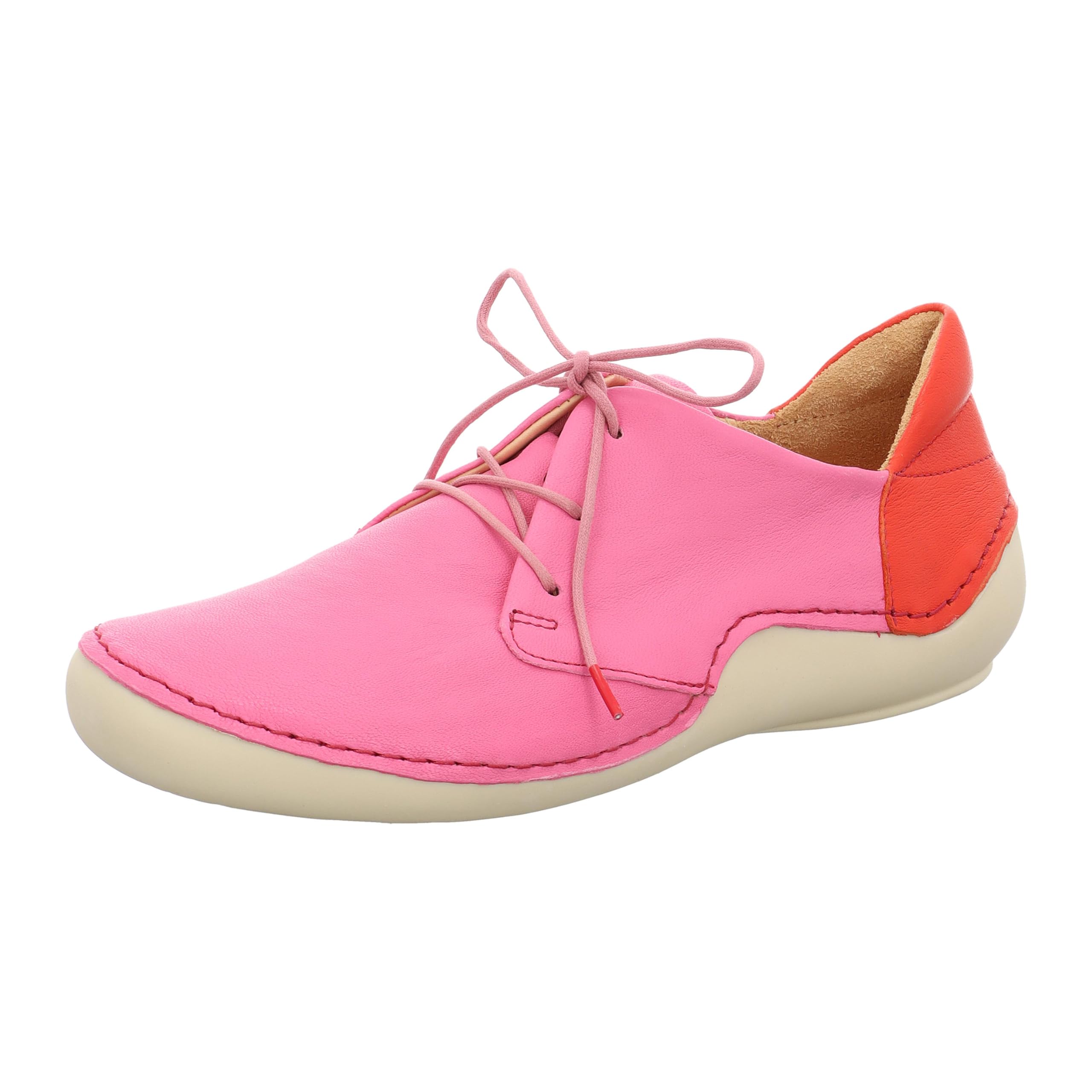 Think! Women's Kapsl Chrome-Free Tanned Sustainable Trainers, 5000 Fuxia Estate, 5 UK