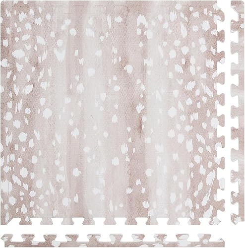 Miniatura 15 de House of Noa Tapete de Juego para Bebé – 4x6 Lino Gemma – Juego de 6 Baldosas – Tapete de Juego de Espuma EVA Acolchada para Piso, Tapetes Suaves