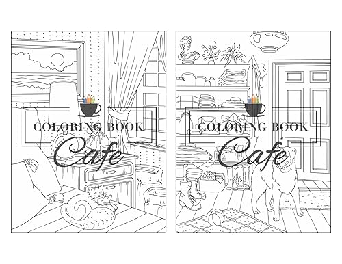 Miniatura 9 de Home Sweet Home Coloring Book for Adults Fun and Relaxing Interior Home Designs with Beautifully Furnished Rooms and Welcoming Outdoor Spaces