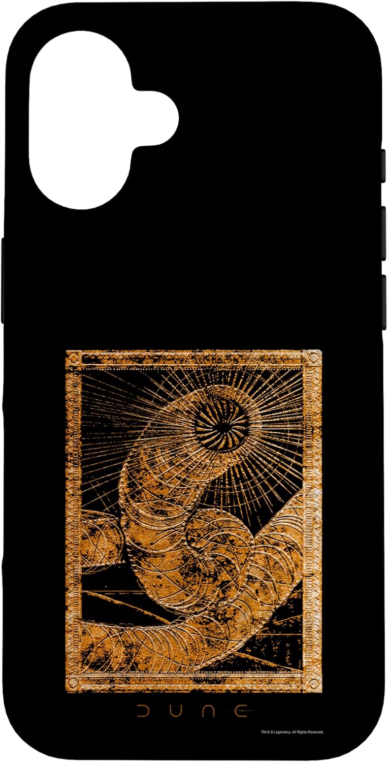 Dune - Golden Sandworm Case for iPhone 16