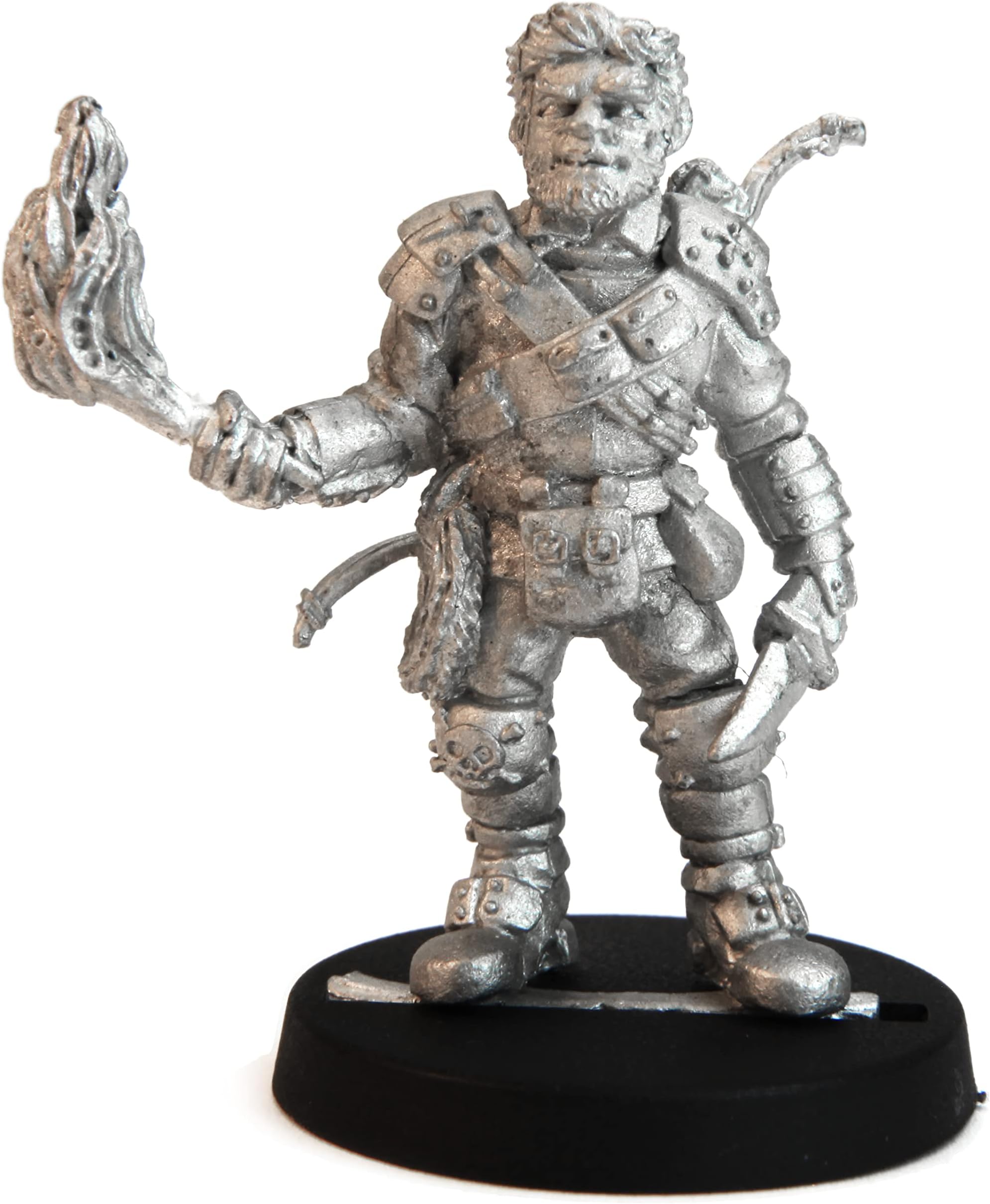 Stonehaven Male Human Ranger Miniature Figure (for 28mm Scale Table Top War Games) - Made in US