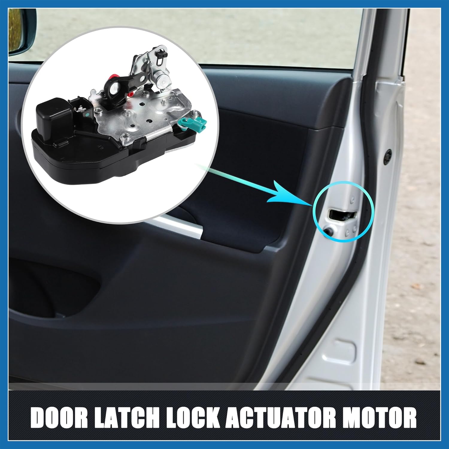 Rear Right Side Power Door Lock Actuator Motor for Jeep Grand Cherokee 1998 1999 2000 2001 2004 No.55135620AB Item Replacement