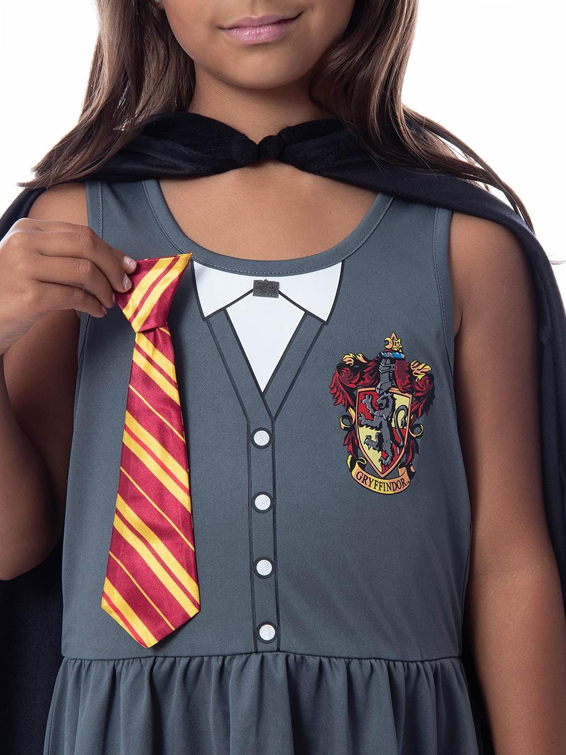 Harry Potter Girls' Gryffindor House Costume Nightgown Pajama Dress