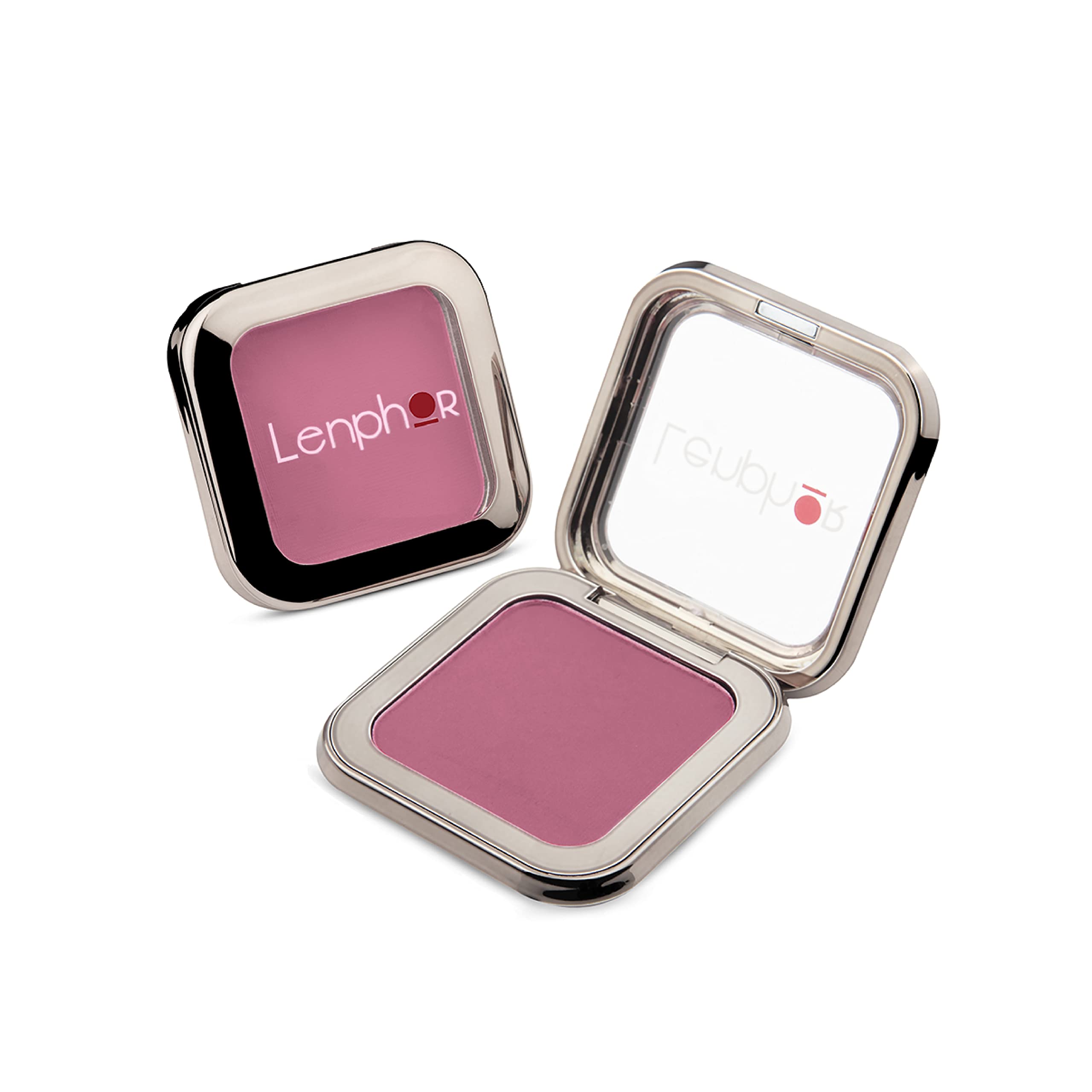 Lenphor Cheekylicious Blush for Face Makeup - Smudge Proof, Matte Finish, Long Lasting Blusher | Professional Highlighter | Daily Makeup | Flamingo