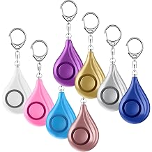Personal Safety Alarms for Women for Women, Birthday Gifts for Women, Teen Girl, Daughter, Niece, Granddaughter, Kids, Personal Security Alarm Keychain, 8 Pack, 8 Color