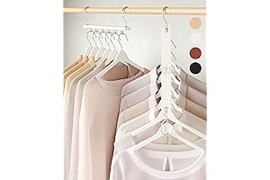 MORALVE Space Saving Hangers for Closet Organizer
