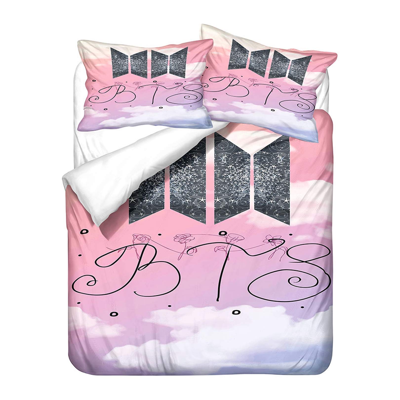 BTS Bedding Set Full 3 Piece...B08LD9B7XZ