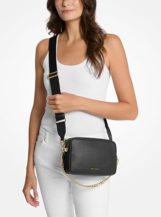 Michael Kors Bryant Medium Double Zip Chain Camera Crossbody Bag