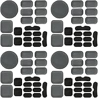 Vista 12 de AOUTACC Almohadillas universales para casco Airsoft, kit de almohadillas de espuma de repuesto para casco rápido, mich/ACH/USMC/PASGT