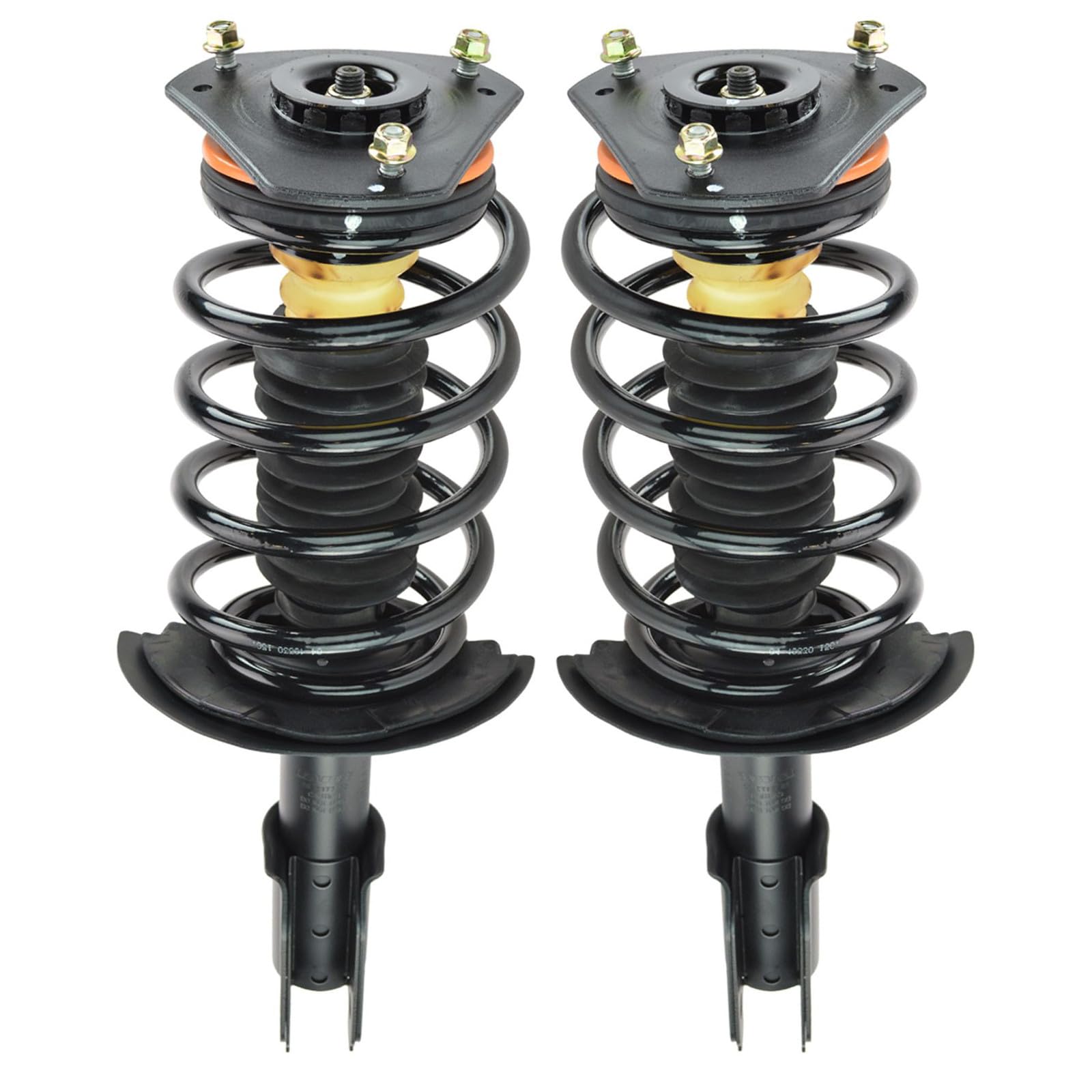 TRQ Front Strut and Spring Assembly Set 2 Piece