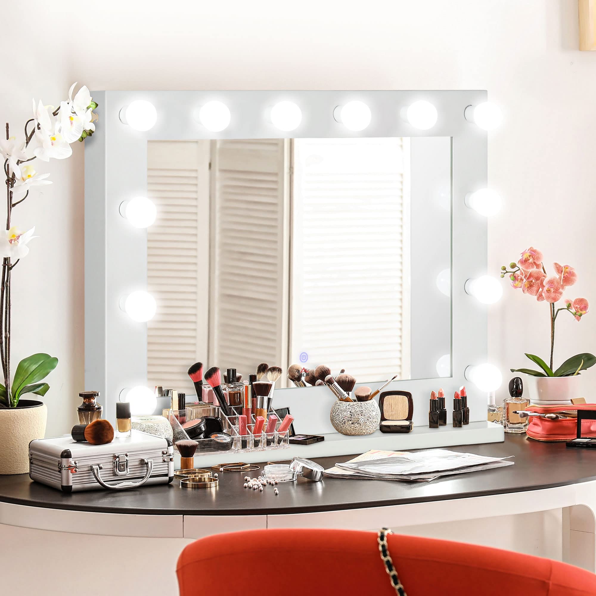 Make-up spiegel lampen LED - 10 stuks - Dimbaar