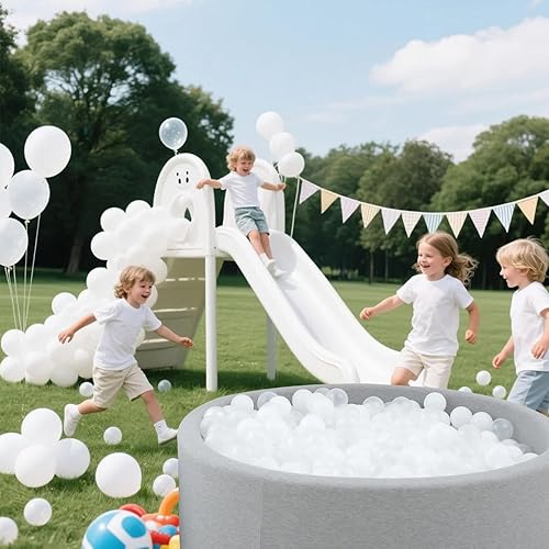 Vista 55 de STARBOLO Ball Pit Balls for Toddlers Phthalate Free BPA Free Non-Toxic Crush Proof Play Balls for Toddlers Kids Pool Playhouse Pack of 100 200 500