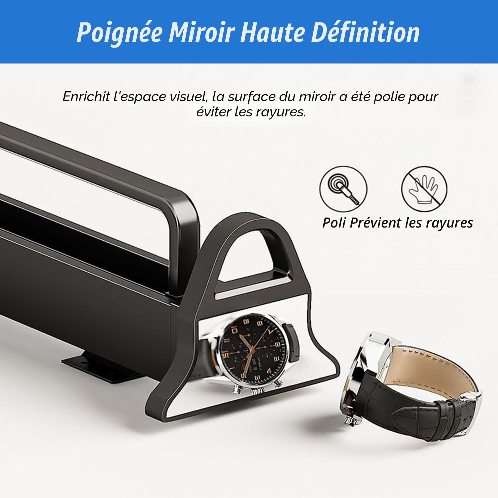 Support de rangement mural et multifonctionnel à faible encombrement avec fonction coulissante pour balai et serpillière, pour placard, armoire, penderie, cuisine, garage, 41 cm