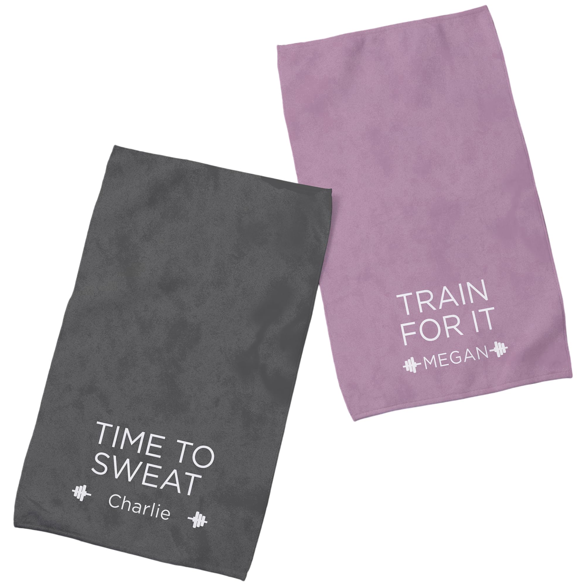 Personalized Gym Towel for Men & Women - Custom Fitness Towels for Workout, Yoga, Sports - 24 Design Colors - Absorbent & Durable - 15