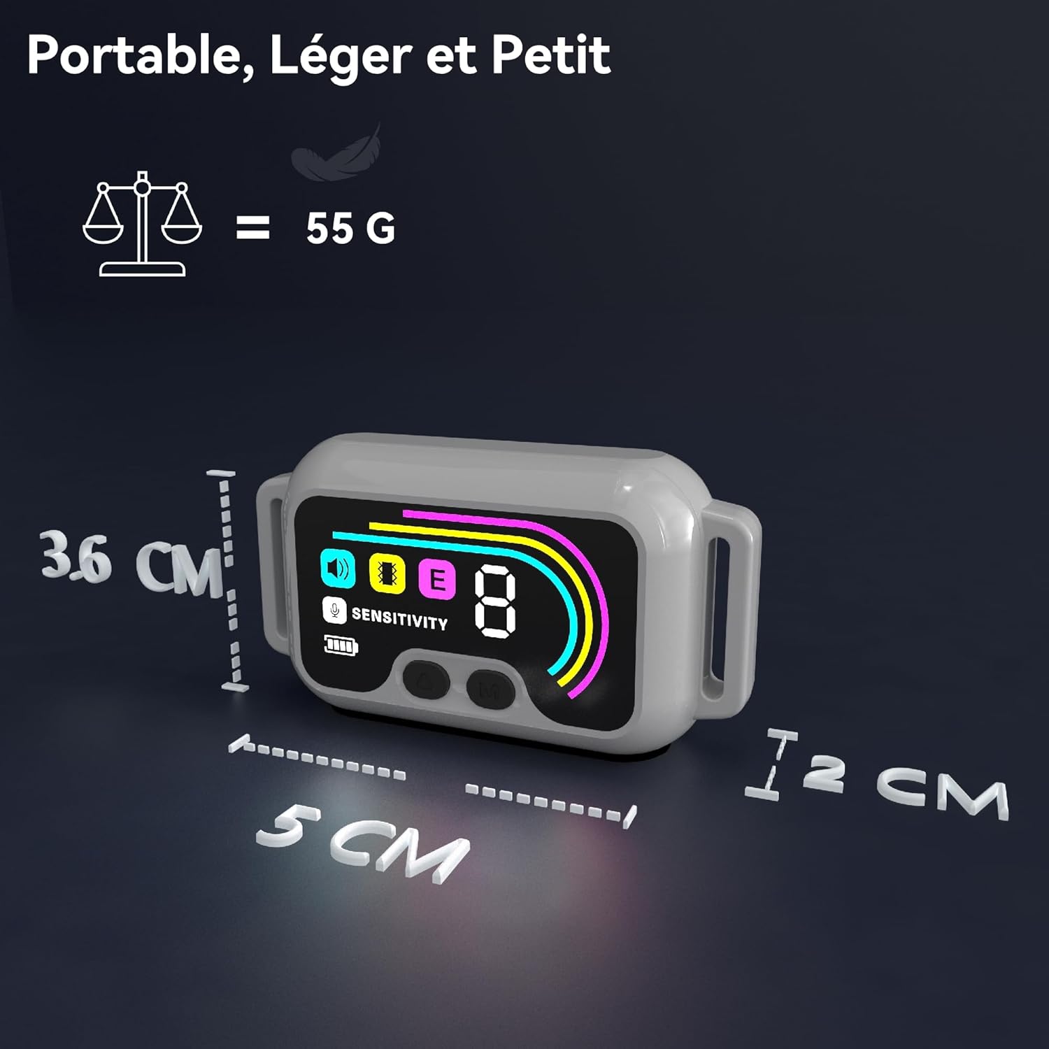 Design et confort du collier Meloive