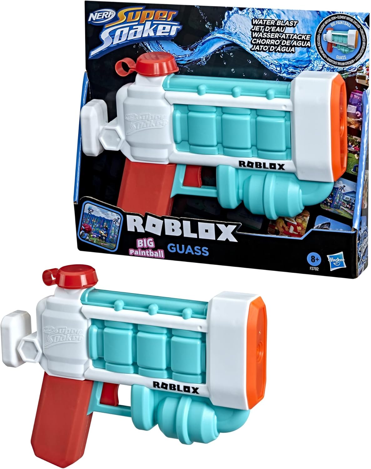 NERF Super Soaker Roblox Big Paintball