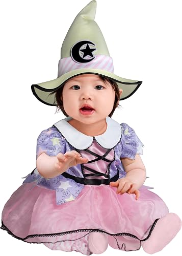 Rubies Pastel Witch Costume Dress for Babies, Girl's 12-18 Months