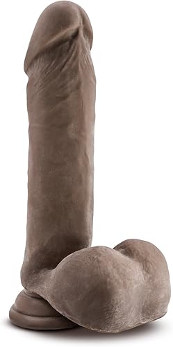 Miniatura 6 de Juguetes sexuales Blush – Dr. Skin Mr. Magic – Consolador realista con bolas de 9 pulgadas – Circunferencia gruesa de 2 pulgadas BBC – Polla grande