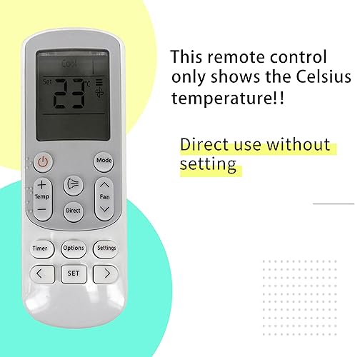 Miniatura 2 de Mando a Distancia de Repuesto para Samsung AC Aire Acondicionado DB93-14643R DB93-14643S DB93-14643F DB93-14643T DB93-15169G AR12KSPDMWKN