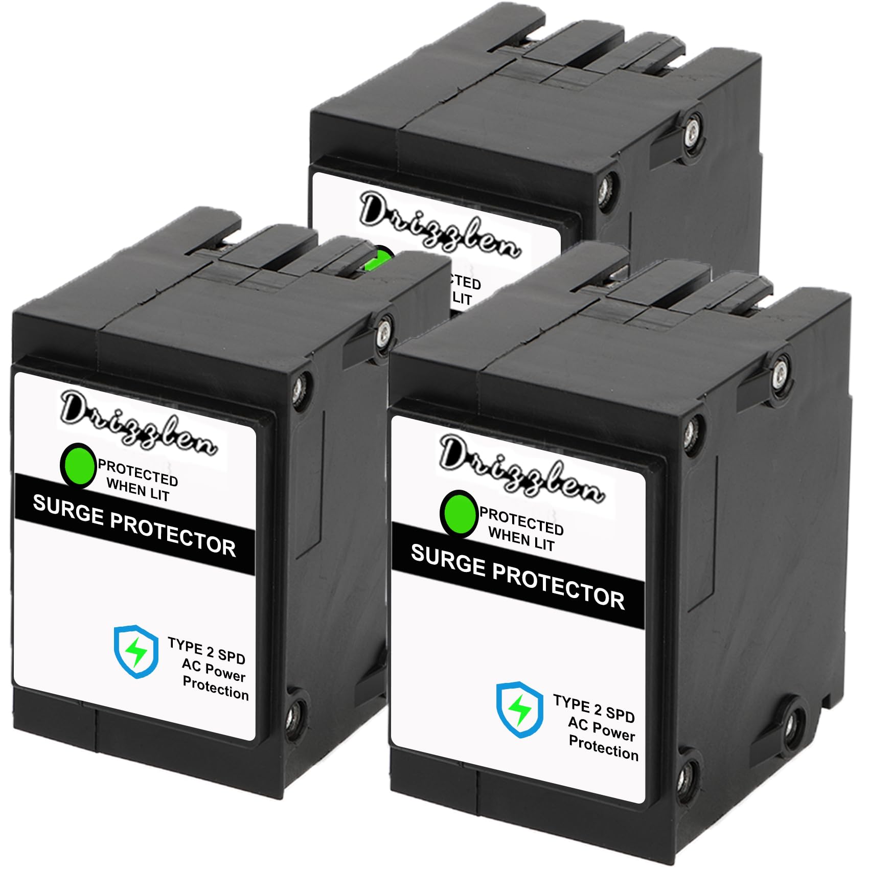 Photo 1 of Type BR Whole-Panel Circuit Breaker Surge Protective Device (3 Pack) (3)