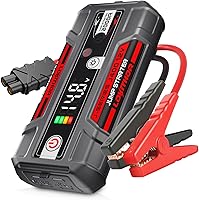 Vista 1 de LOKITHOR J400 Portable Jump Starter 2000A, 12V Lithium Battery Booster with ConnectMax Tech, Smart Digital Display, Car Jump Box for Up to 8.0L Gas