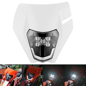 Amazon.com: Power Parts LED Motorcycle Headlight Dirt Bike