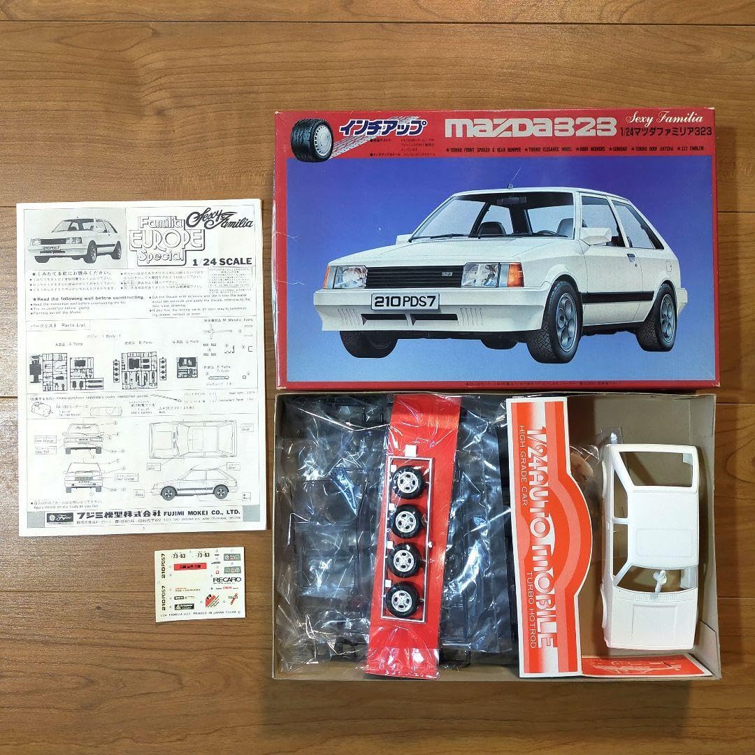 Amazon.co.jp: 1/24 マツダ ファミリア 323 インチアップ フジミ 