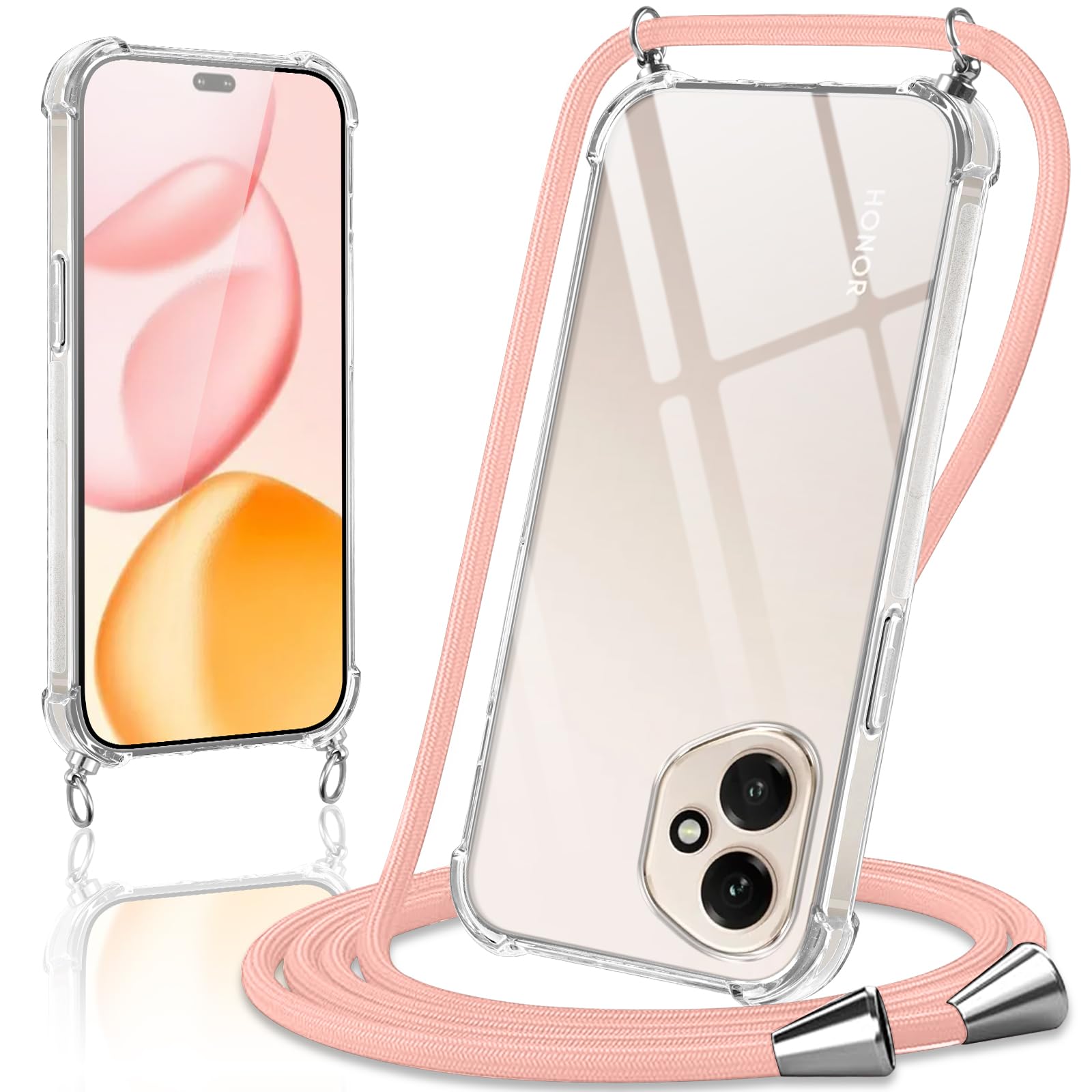 Cresee Custodia Trasparente Per Honor 400 5G (2025) - Cover Sottile In TPU Con Angoli Rinforzati E Antiurto
