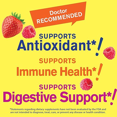 Miniatura 3 de WellYeah Gomitas de saúco con vitamina C y zinc, antioxidante e inmunológico, suplemento dietético de saúco negro para hombres y mujeres, sin OMG,