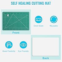 Vista 5 de DIYSELF Exacto Juego de cuchillos, 2 cuchillos de manualidades con 40 cuchillas de repuesto para cuchillos de pasatiempo, kit de cuchillos