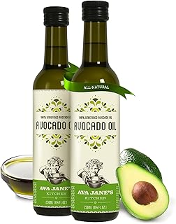 AVA JANE'S KITCHEN - Extra Virgin Avocado Oil - 100% Cold Pressed, Natur...