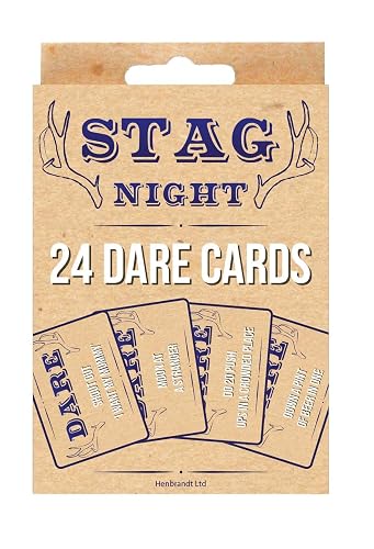 Stag Night Batchelor Party 24 Pack Dare Cards Game