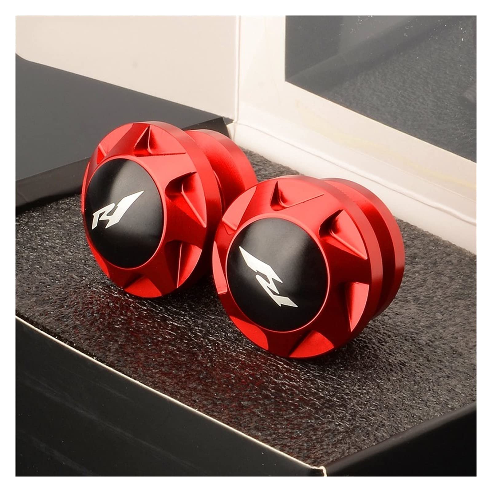 Sliders de bras oscillant YZF-R1 filetés pour béquille d'atelier moto