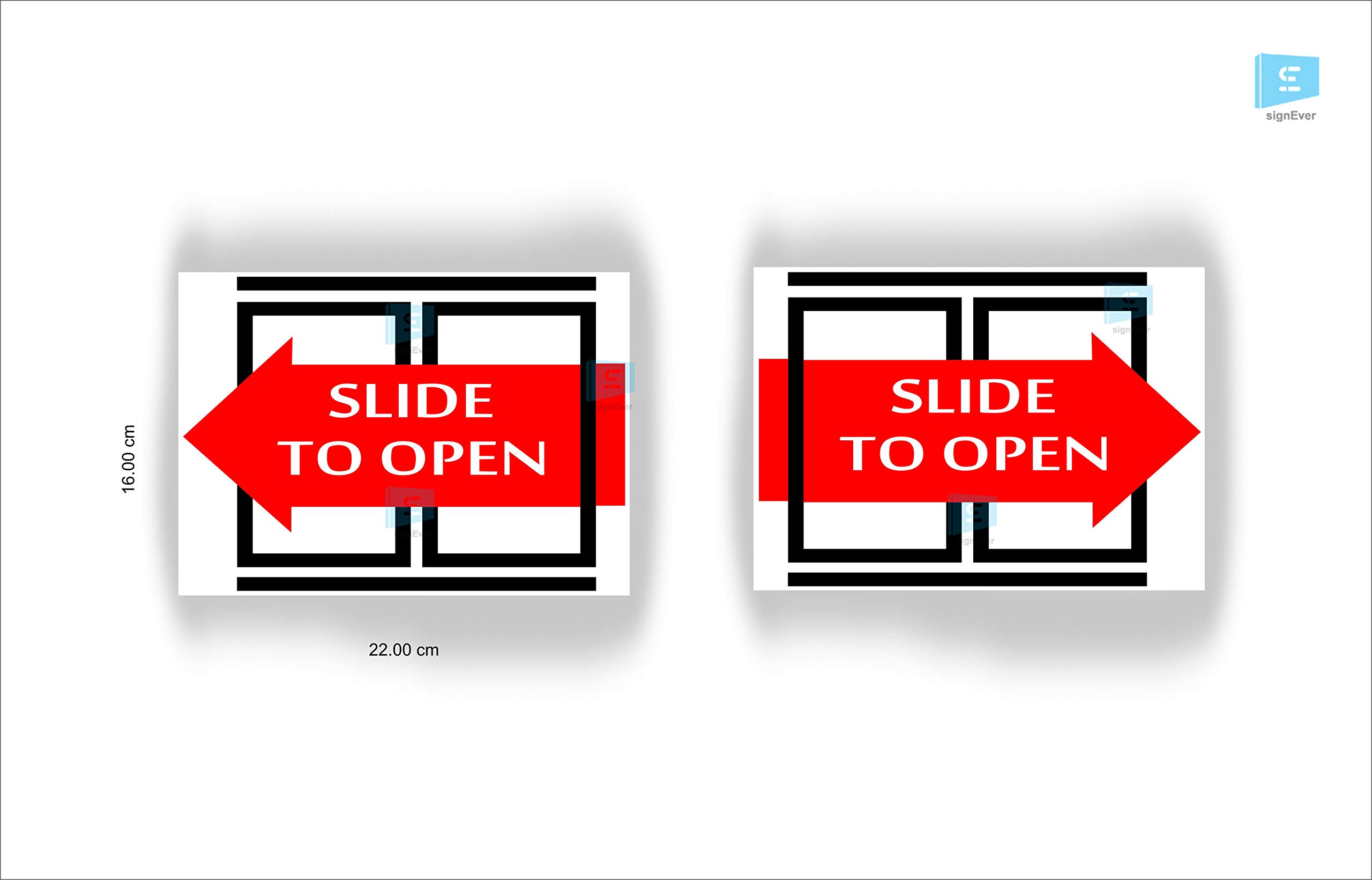 Buy SIGN EVER Slide To Open Sign Boards For Shop Bank Office Hospital ...