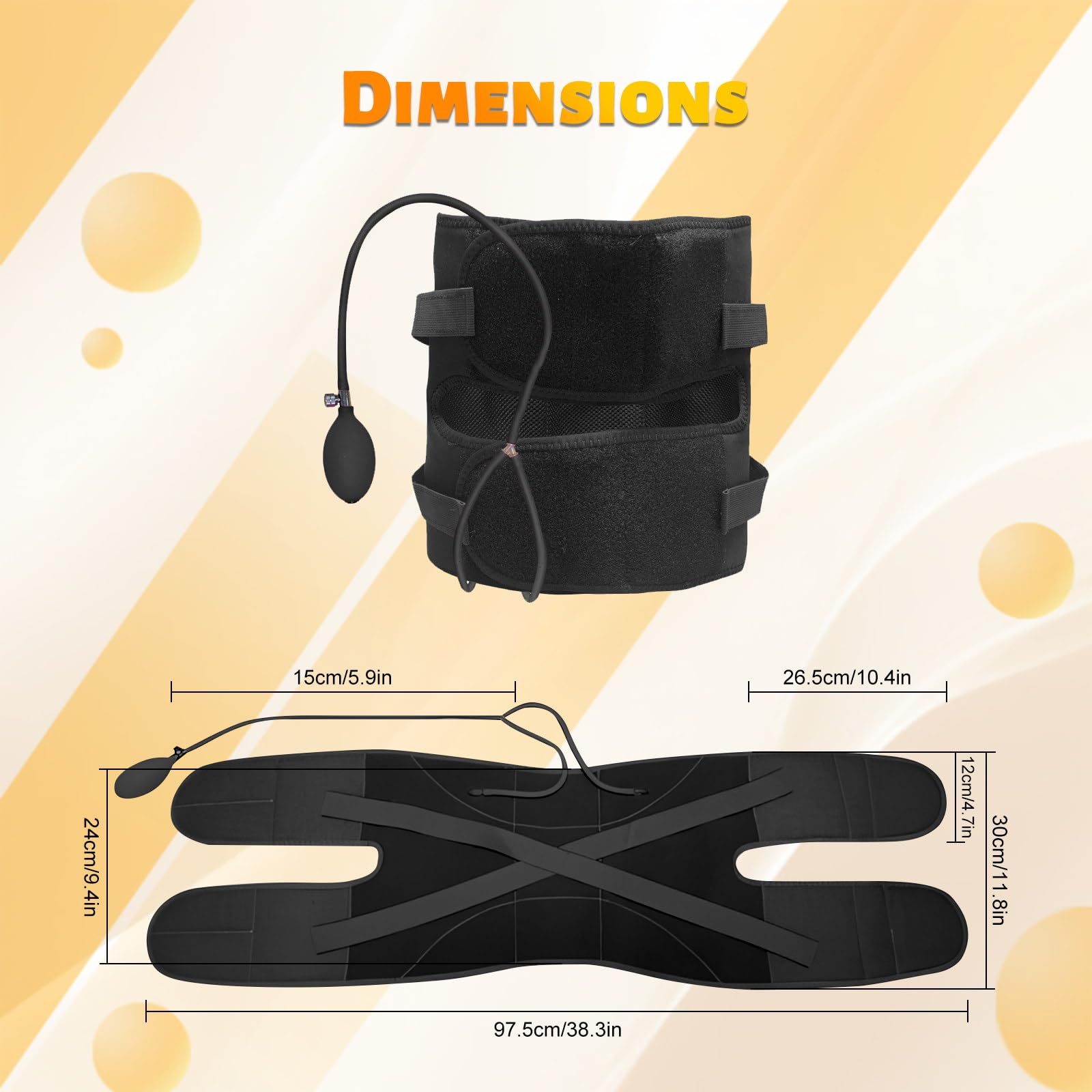 EPROICKS Pancera Post Parto Da Donna 2026 | Fascia Modellante Per La Vita (115 Cm),Fascia Post Parto,Fascia Addominale Post Operatoria,Adatta All'Uso Quotidiano