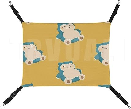 Amazon Co Jp ポケモン カビゴン 1 キャットハンモック 猫 ハンモック ヒモ調整可能 ペット ベッド ねこハンモック ケージ用 通気性 日向ぼっこ 遊び場 金具丈夫 丸洗い 夏冬両用 50cm X 38cm ペット用品