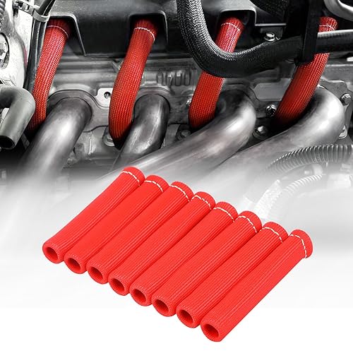 8 PCS Spark Plug Boot Protector 2500° Spark Plug Heat