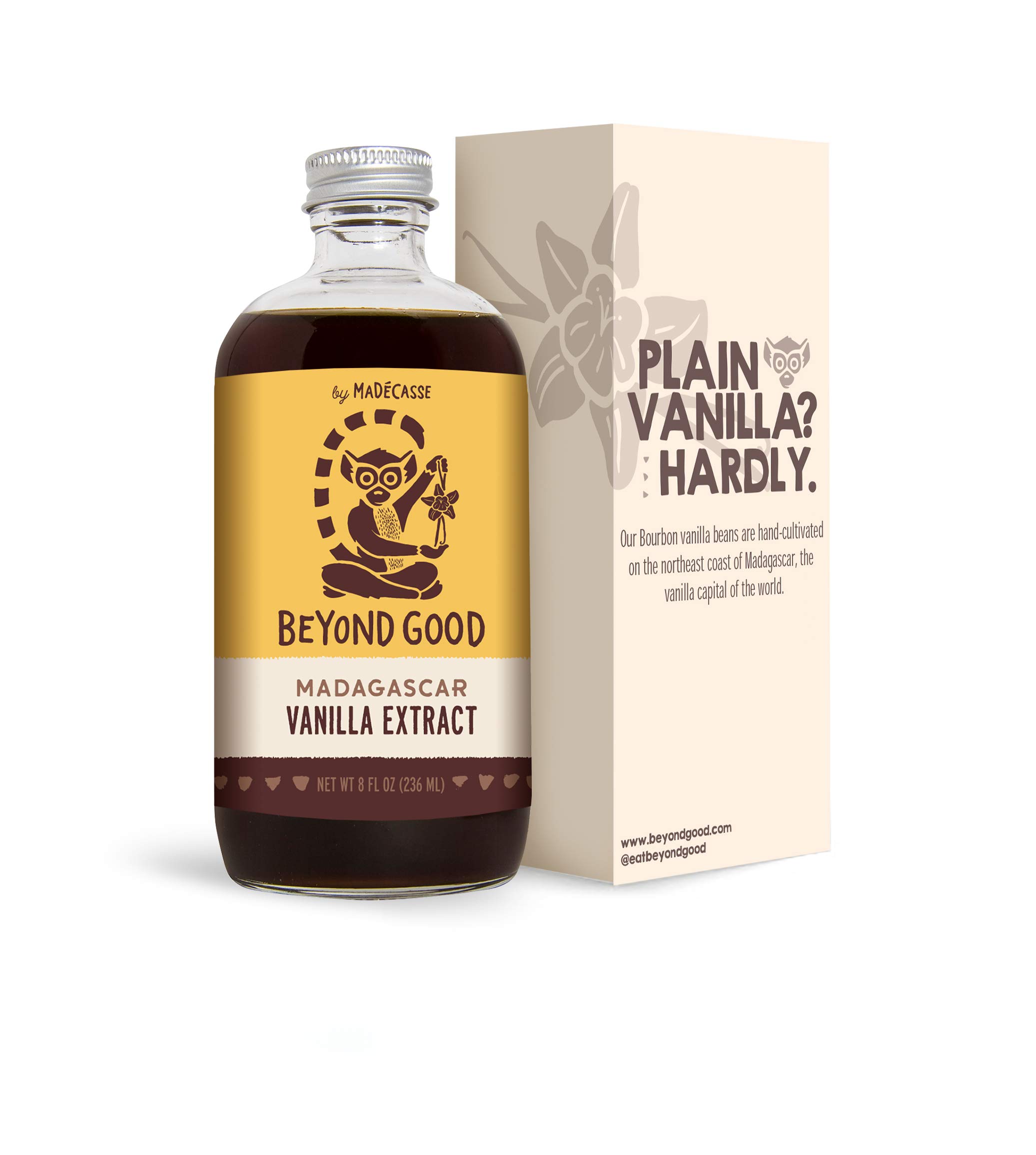 Buy Beyond Good Pure Vanilla Extract Madacar Vanilla Extract Made from All Natural Bourbon