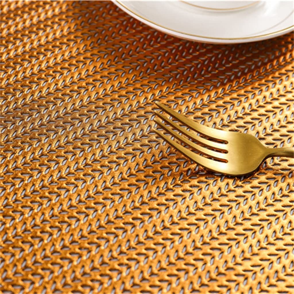 Décoration de Table, Sets de Table, Set de Table rectangulaire à Rayures pour la Cuisine et la Salle à Manger, Bol, Assiette