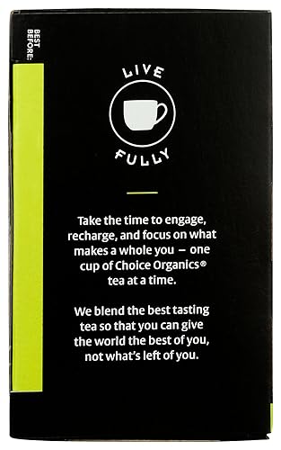 Miniatura 5 de Elija té orgánico, bolsas de té de 16 unidades (paquete de 6)